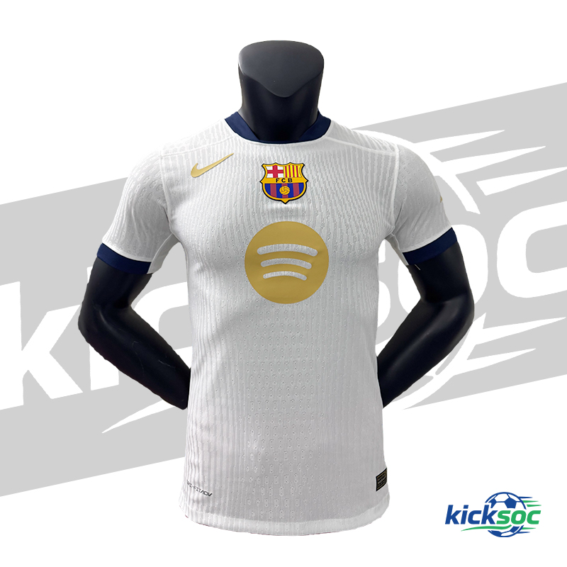 2025/2026 Barcelona white Short Sleeve Jersey ( player )