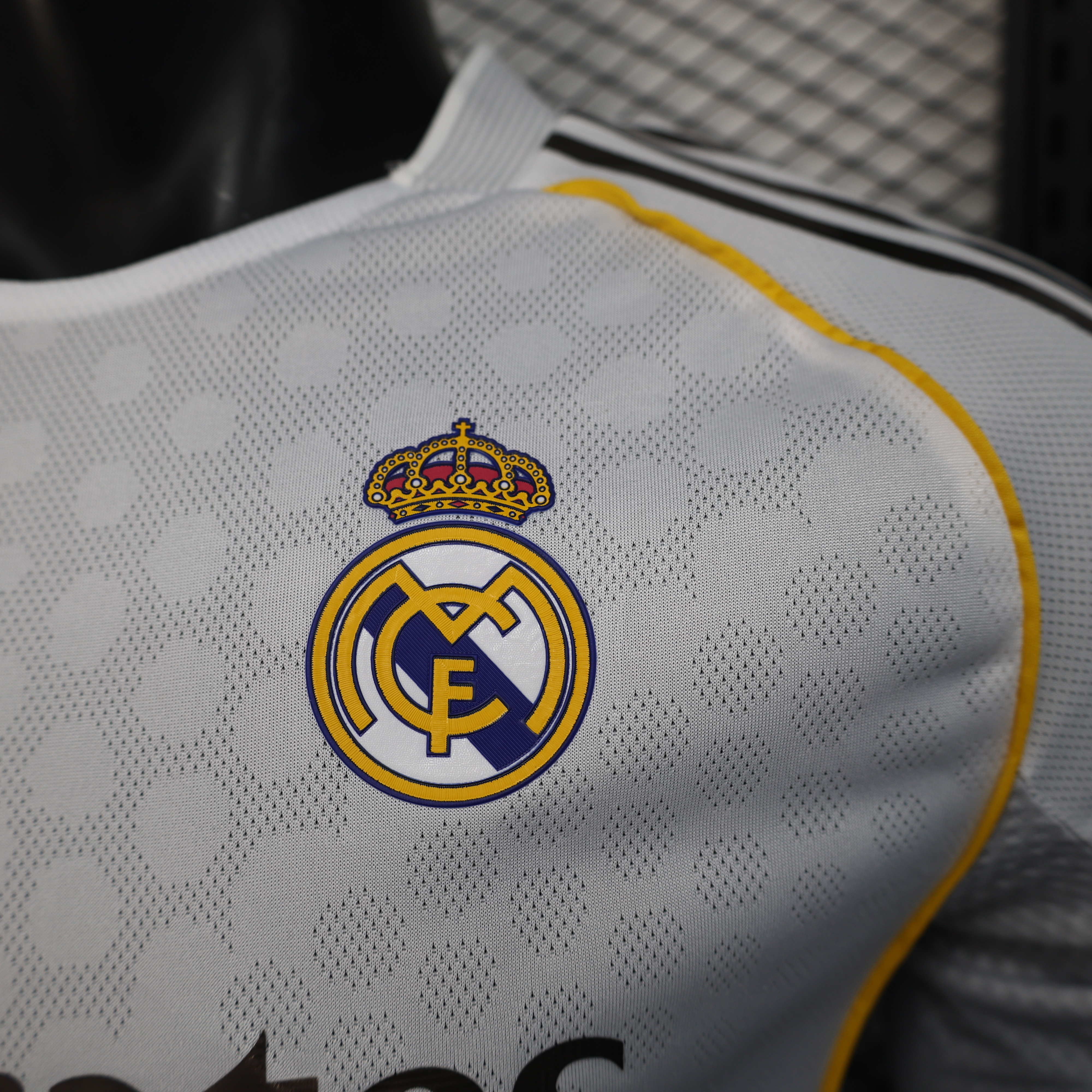 2025-2026 Real Madrid Season Second Away Quick-Drying long-Sleeved Jersey ( Player )