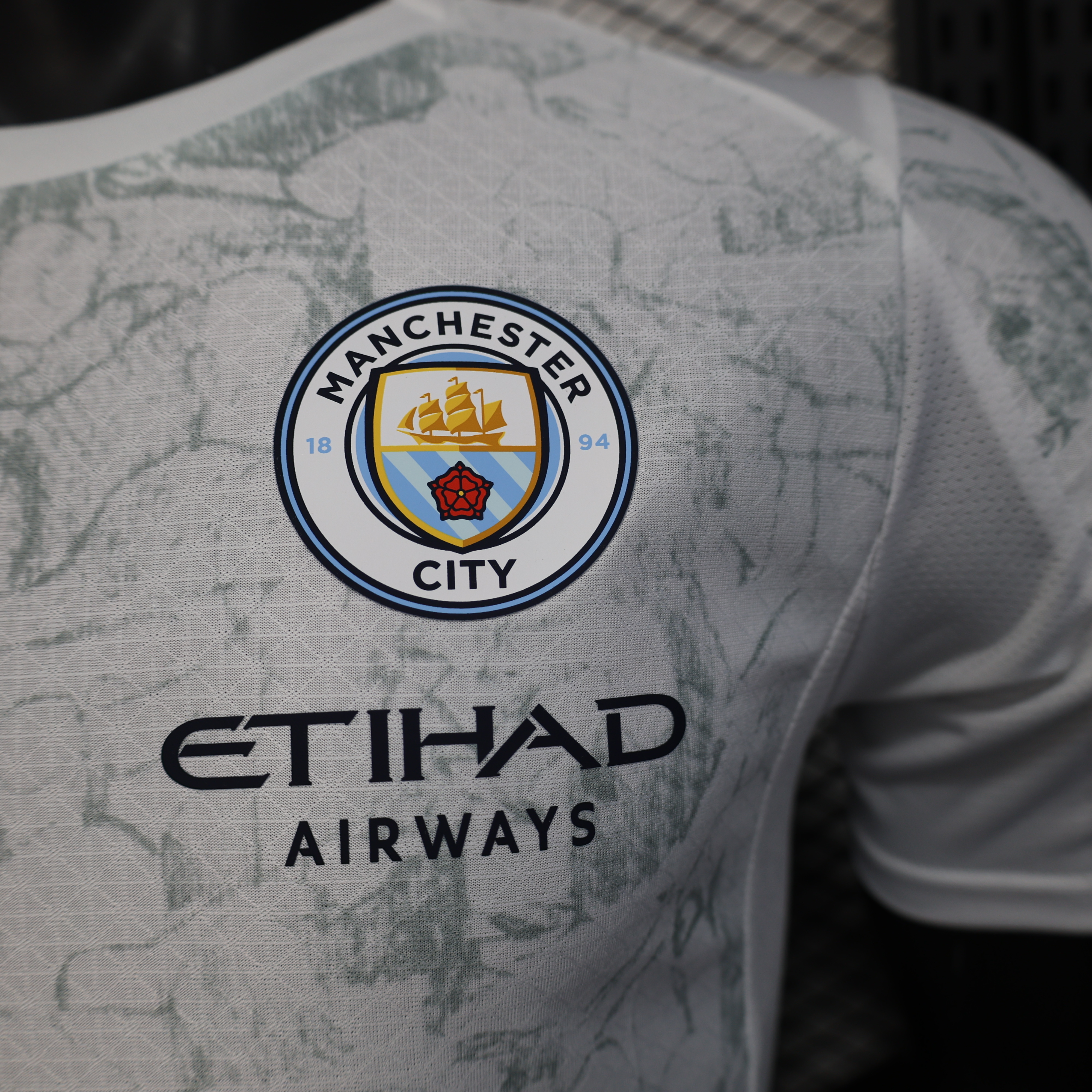 2025-2026 Manchester City away short sleeve jersey (player-version)