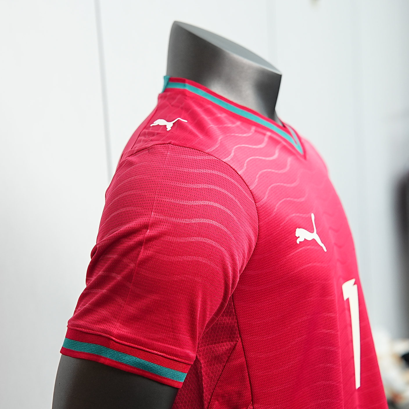 2025/2026 Portugal Home Quick-Dry Short-Sleeve National Team Jersey ( Player )