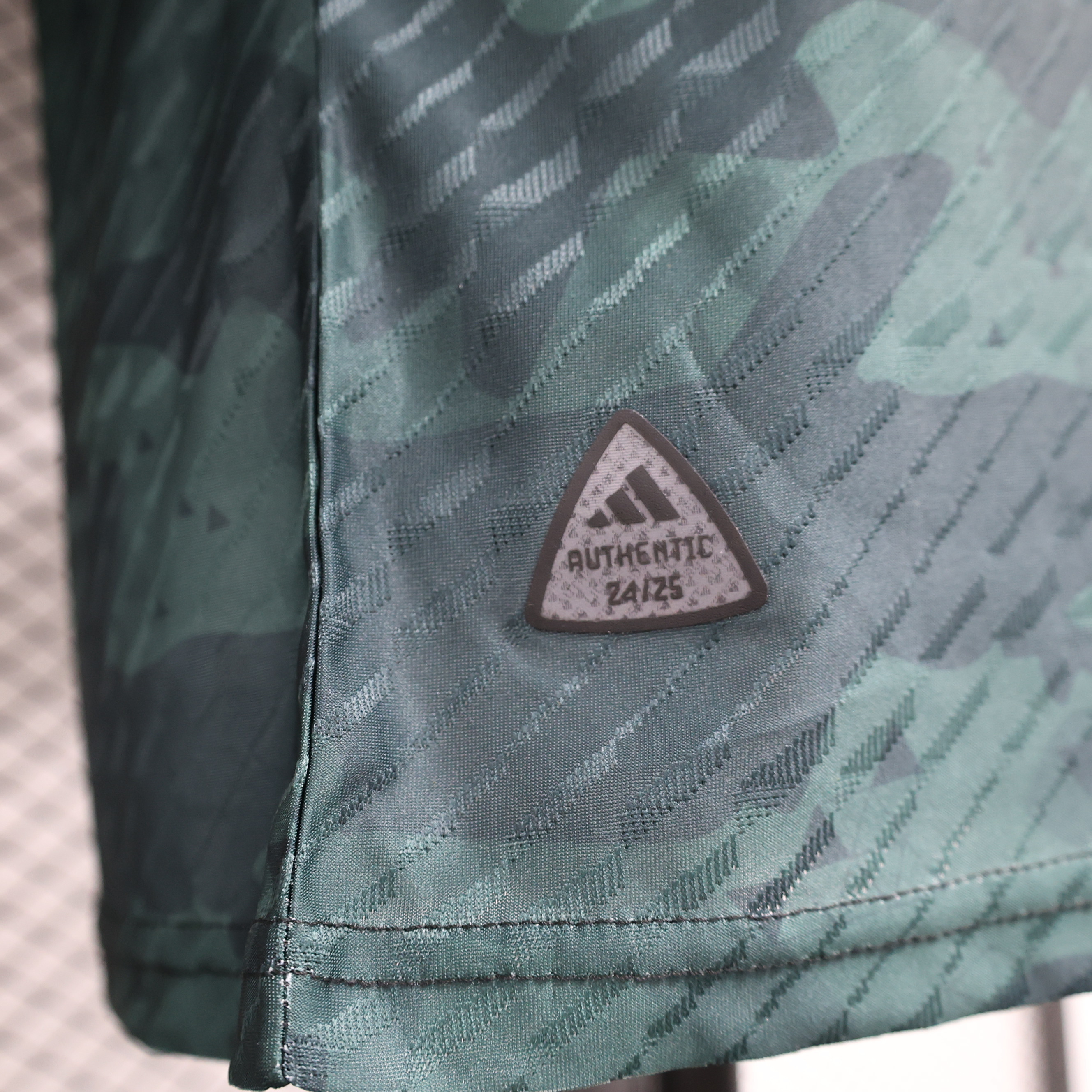 2024/2025 Real Madrid Green Special Edition Short-Sleeve Shirt ( Player ) 