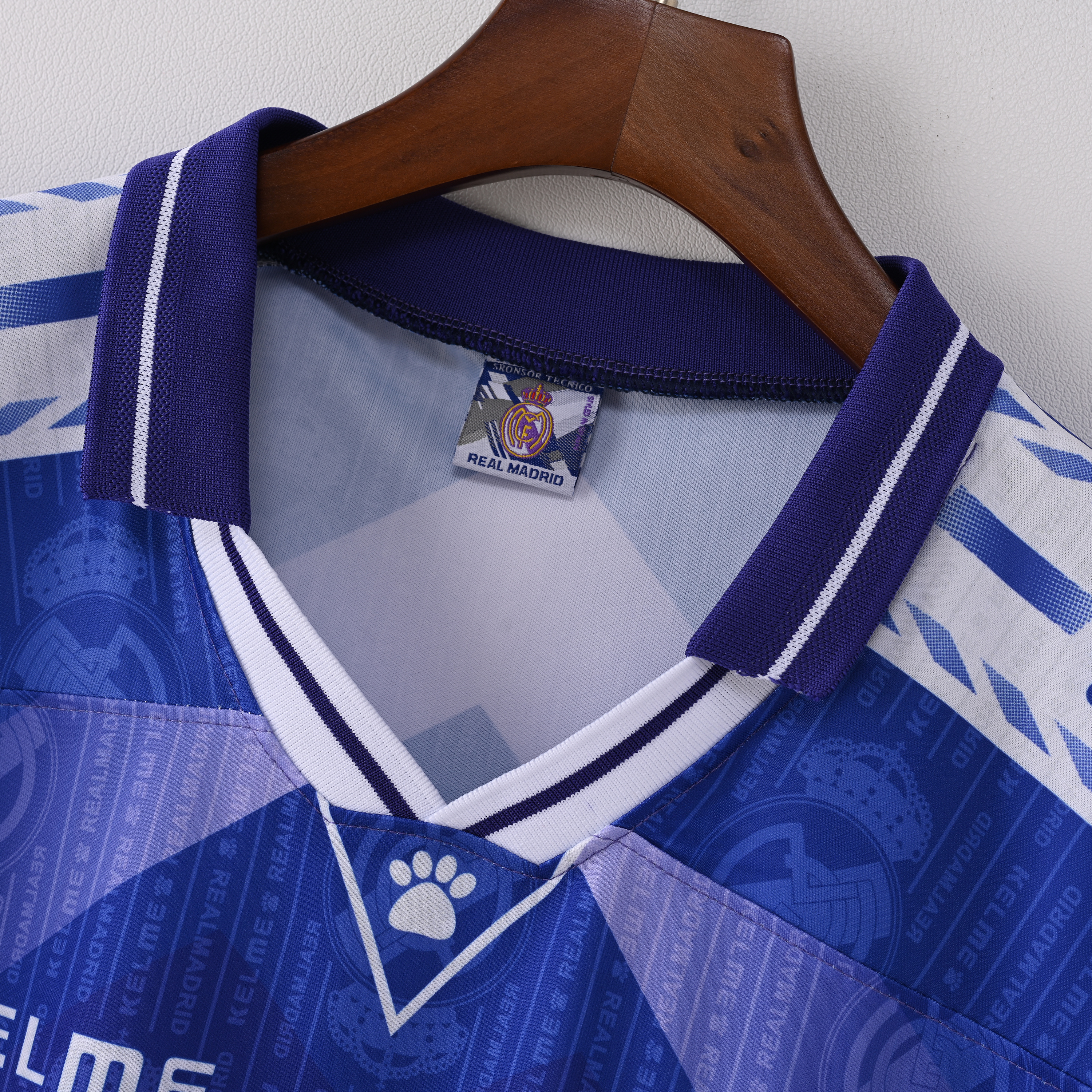 1996/1997 Real Madrid Home Short-Sleeve Jersey ( Fan ) 