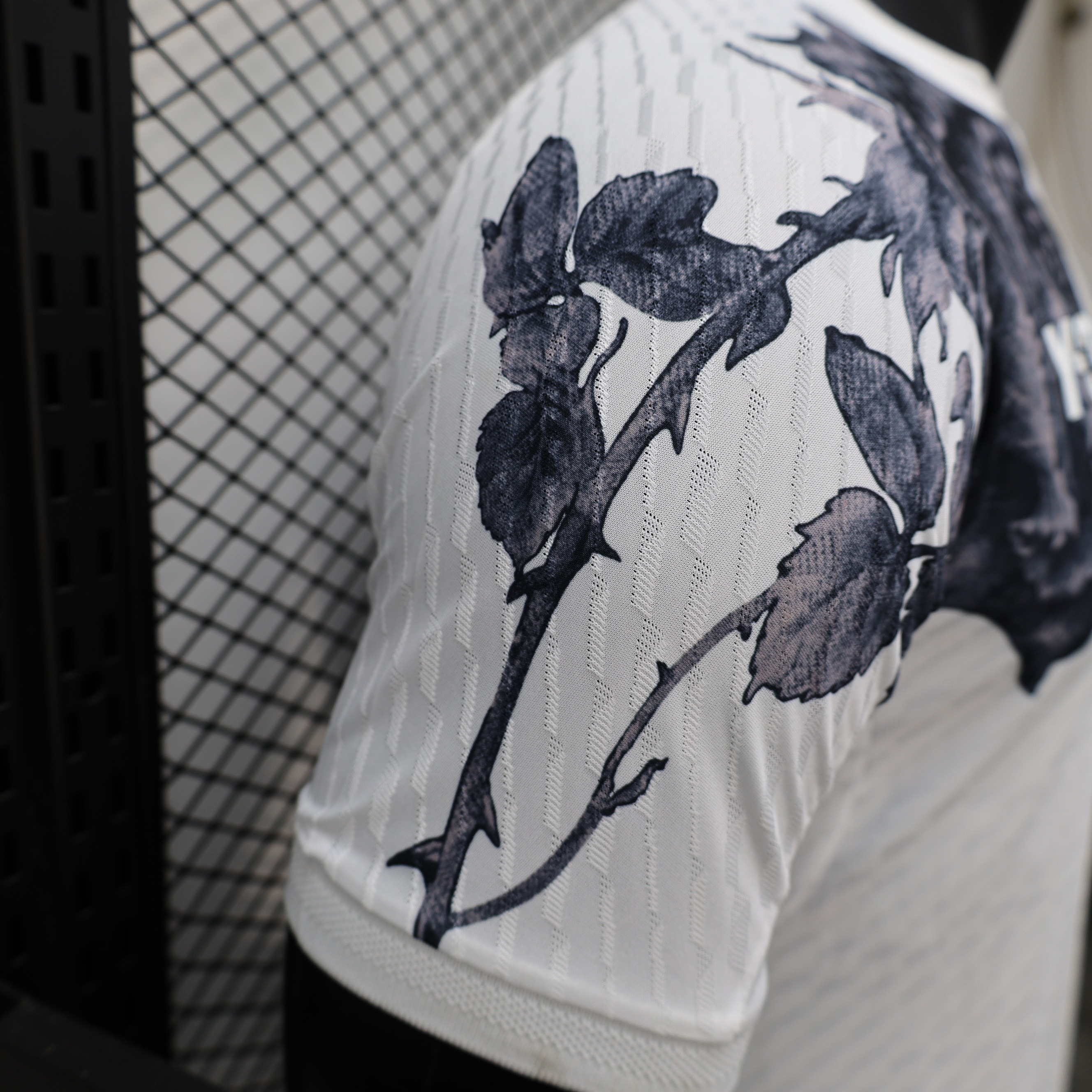 2024/2025 Real Madrid Y3 White Collaboration Short Sleeve Jersey ( Player )