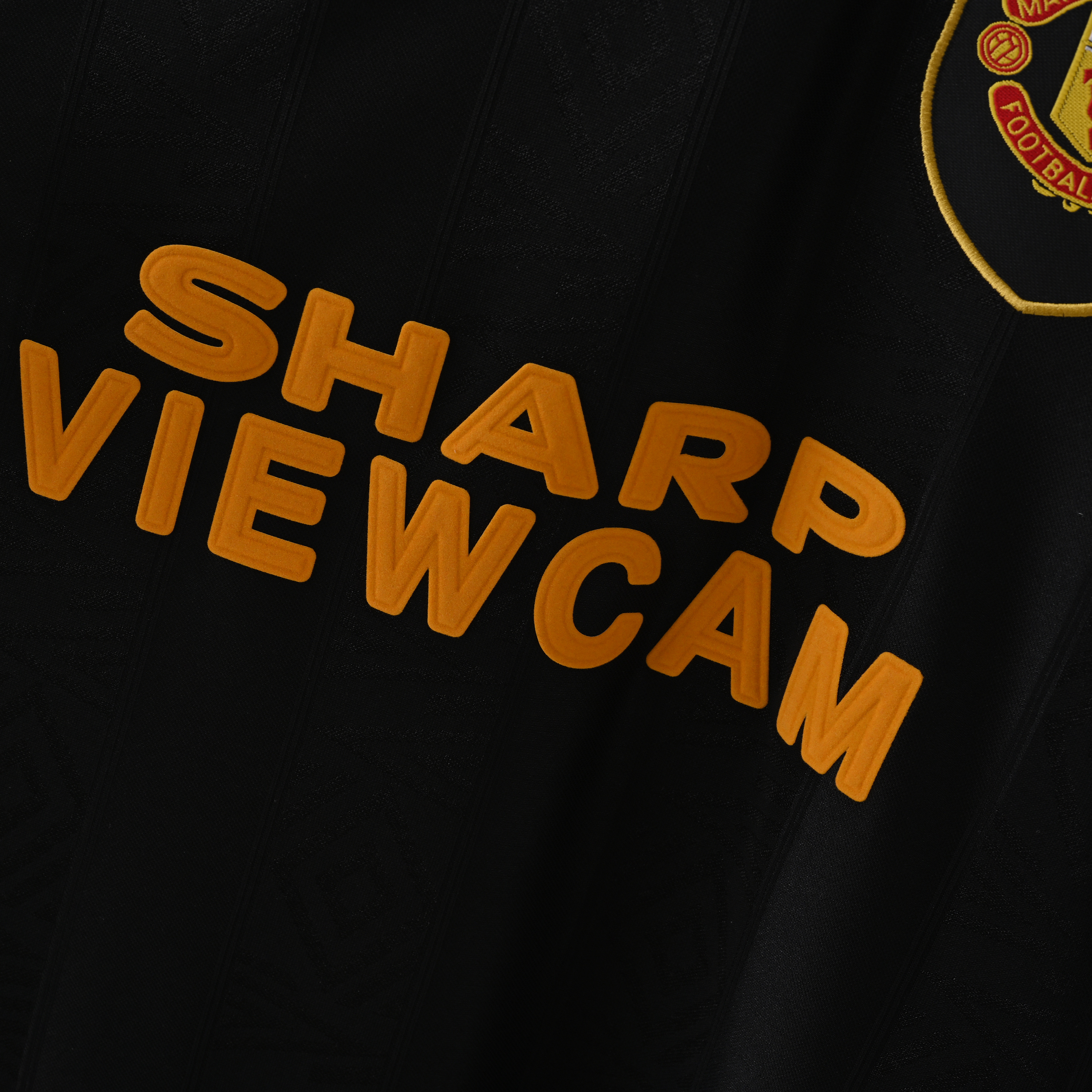1993/1994 Manchester United Away Short-Sleeve Retro Black Jersey ( Fan ) 