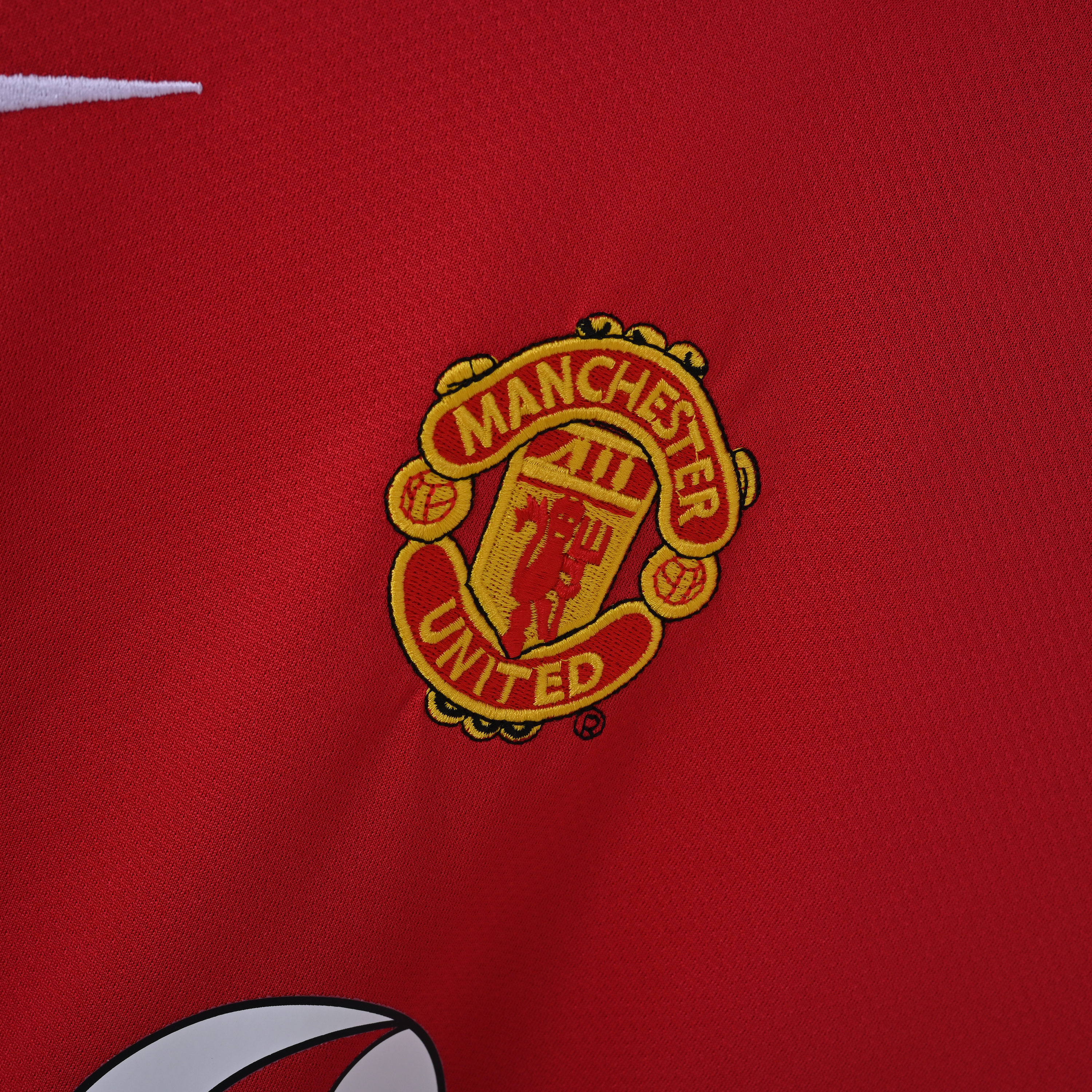 2004/2006 Manchester United Home Short-Sleeve Retro Red Shirt ( Fan )