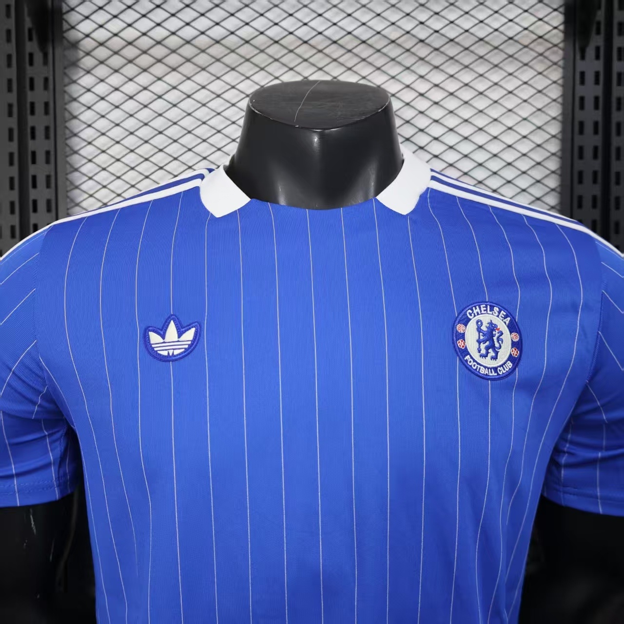 2025/2026 Chelsea Casual Retro Blue Short-Sleeve Football Jersey ( Fan ) 