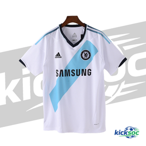 2012/2013 Chelsea White Away Football Shirt Retro Jersey ( Fan ) 