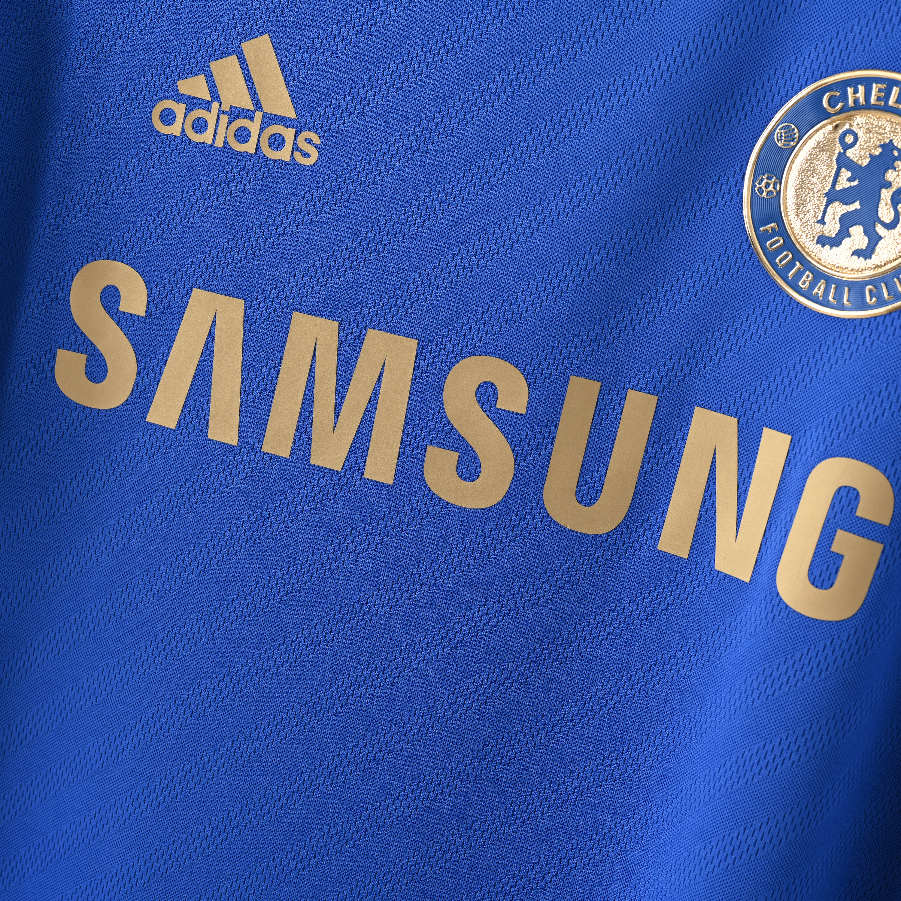2012/2013 Chelsea Home Blue Short-Sleeve Soccer Retro Jersey ( Fan ) 