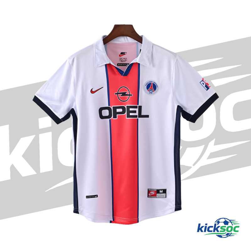 1998/1999 Paris Saint-Germain Away Retro Short-Sleeve Jersey (Fan ) 