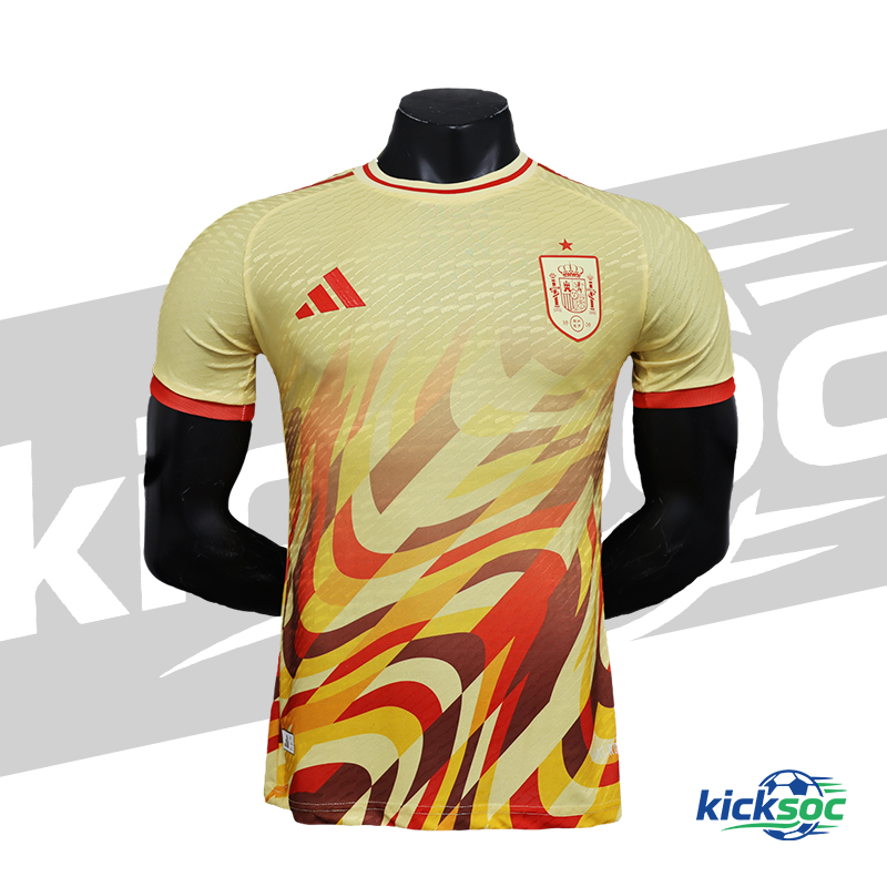 2025-2026 Spain Short Sleeve Football Jersey Special Edition (Player) 