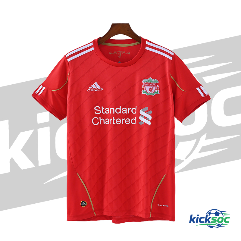 2004/2005 Liverpool Home Short-Sleeve Soccer Jersey (Fan)