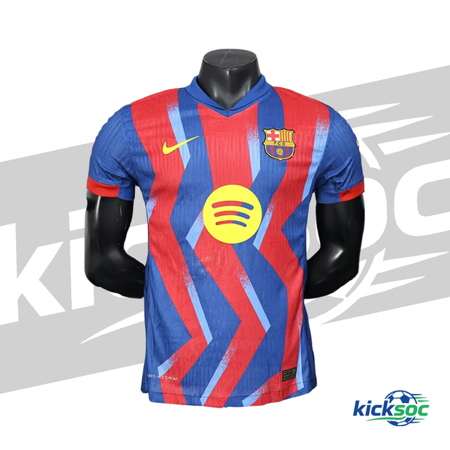 2025/2026 Barcelona Second Away Quick-Dry Short Sleeve Football Jersey ( player )