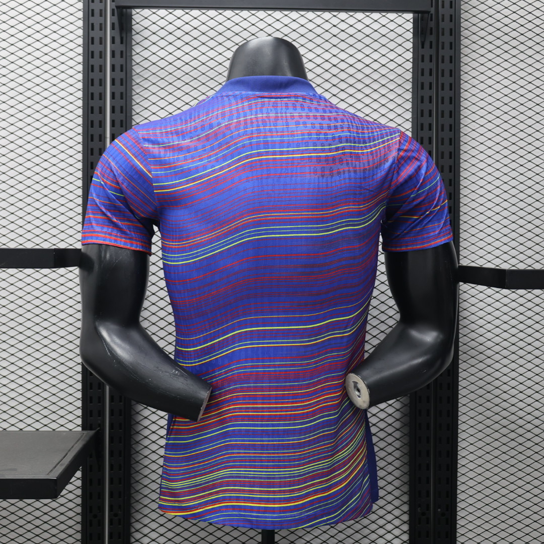 2025/2026 Barcelona pre-match Short Sleeve Football Jersey ( player )
