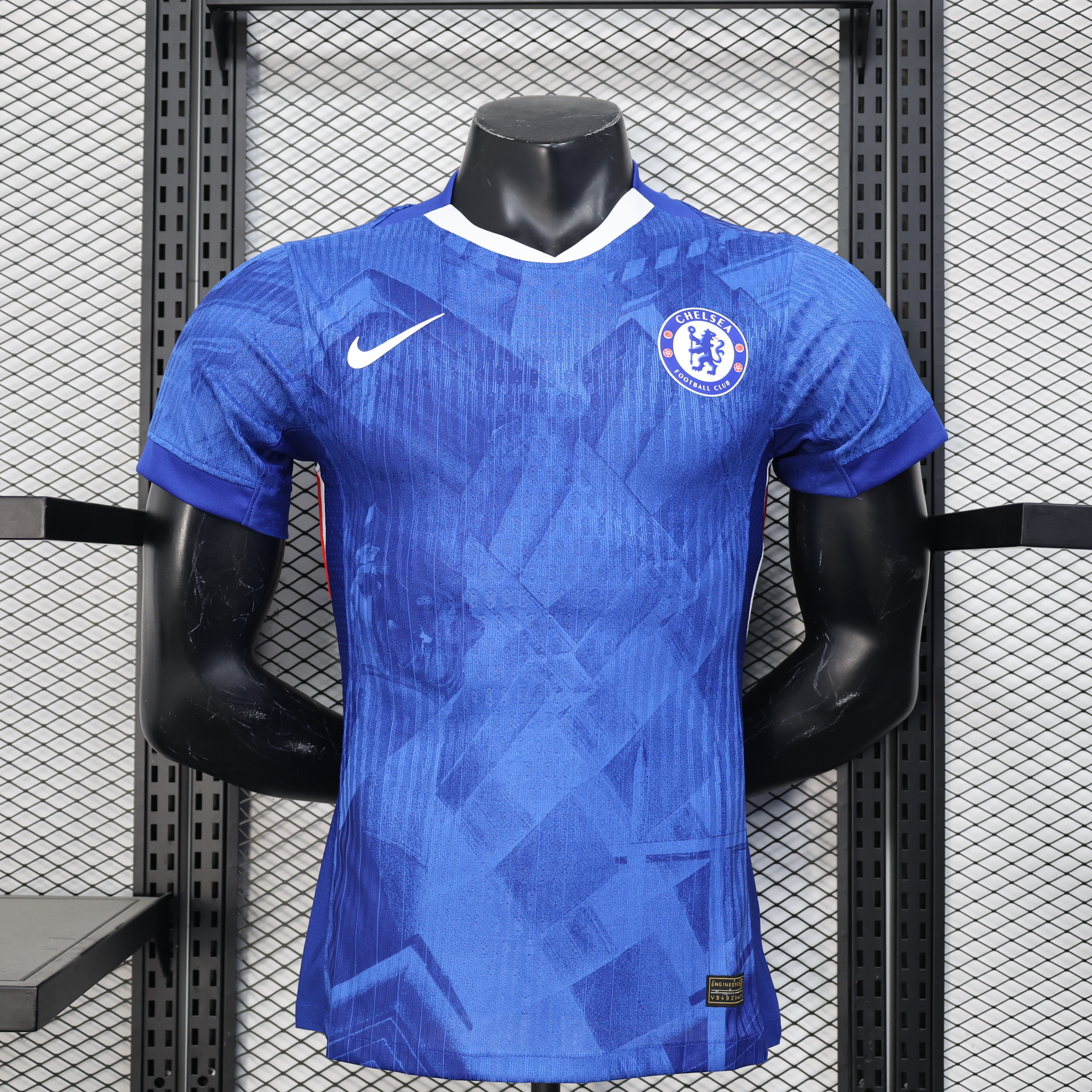 2025-2026 Chelsea home short sleeve quick dry football jersey blue (player-version)