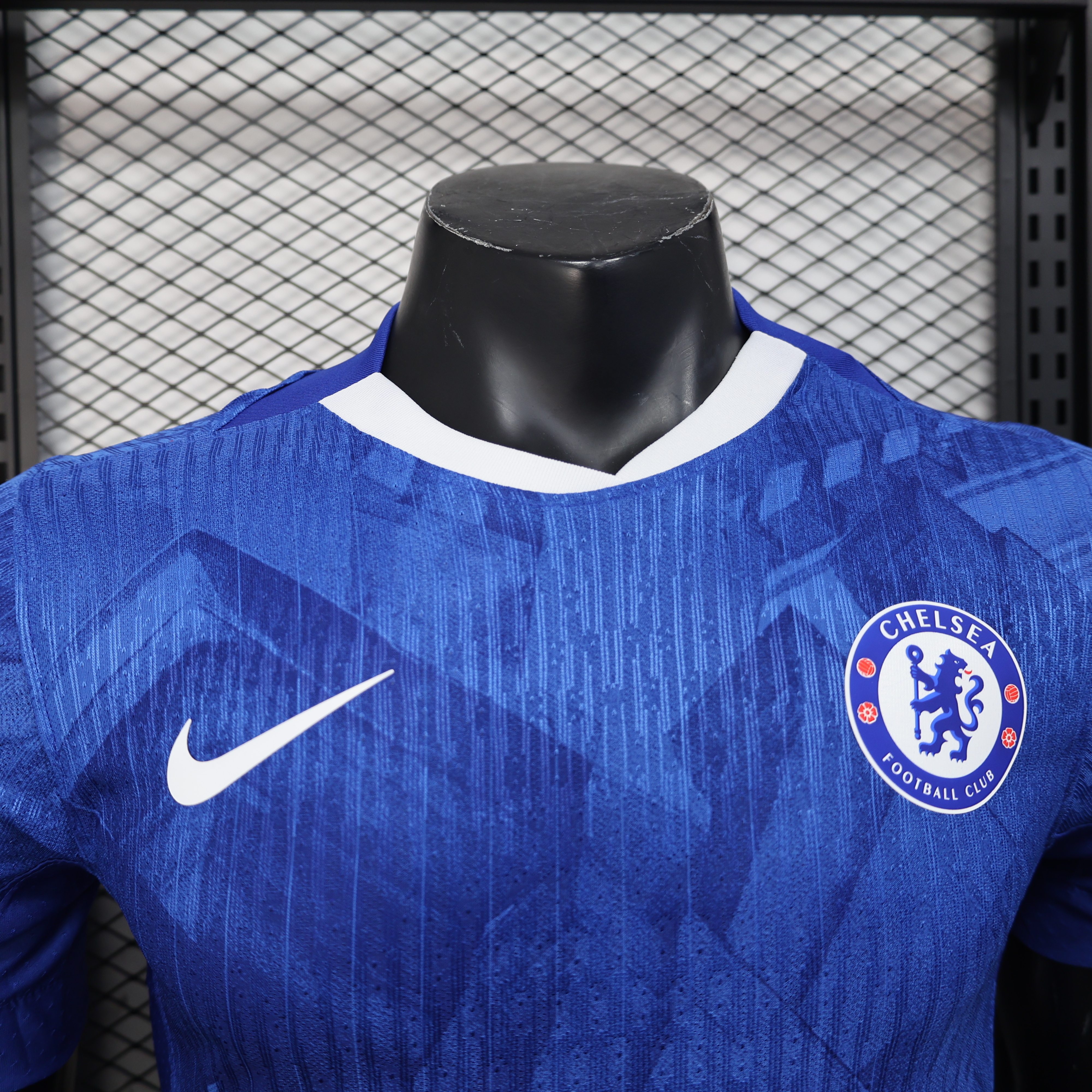 2025-2026 Chelsea home short sleeve quick dry football jersey blue (player-version)