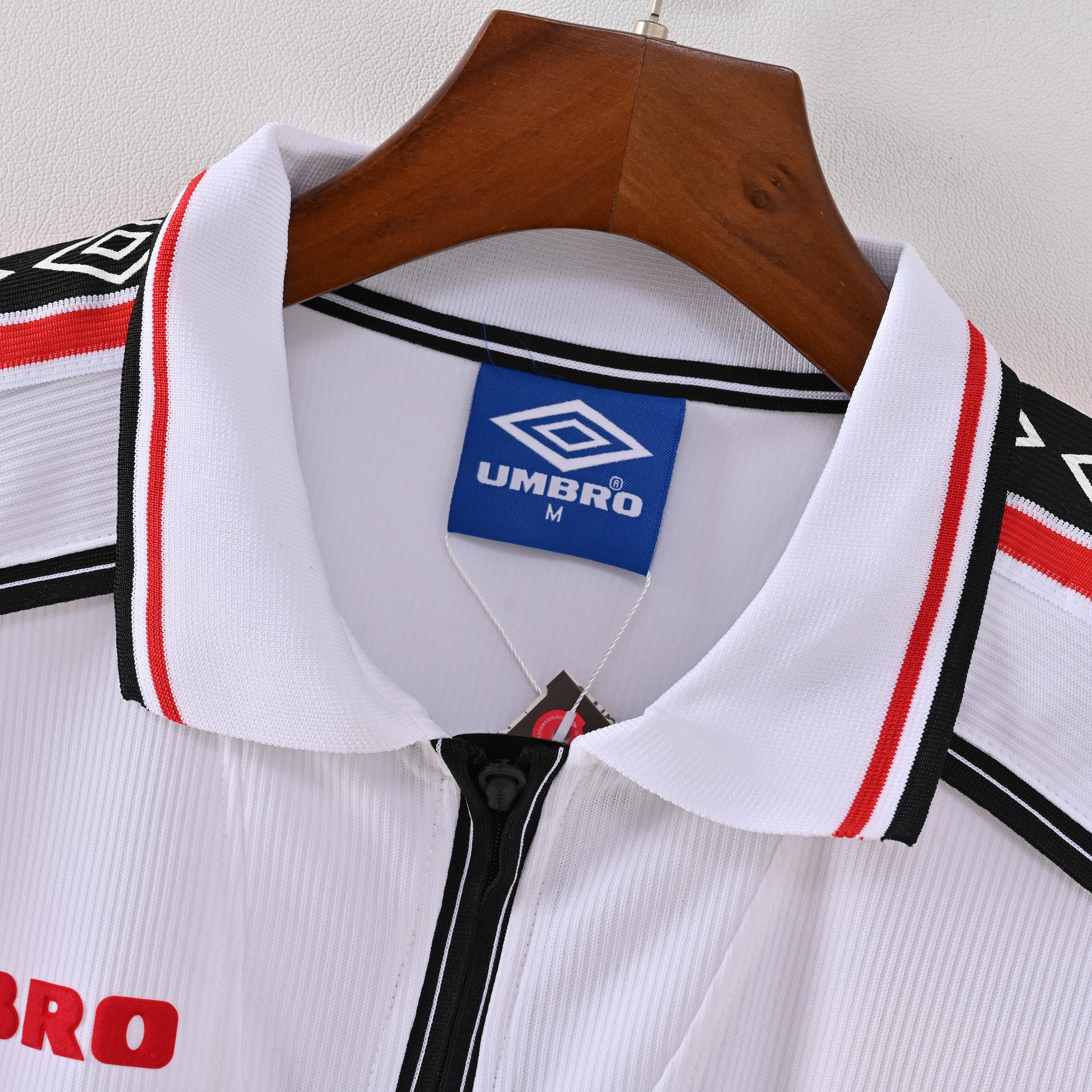 1998/1999 Manchester United Short Sleeve Retro White Jersey ( Fan ) 