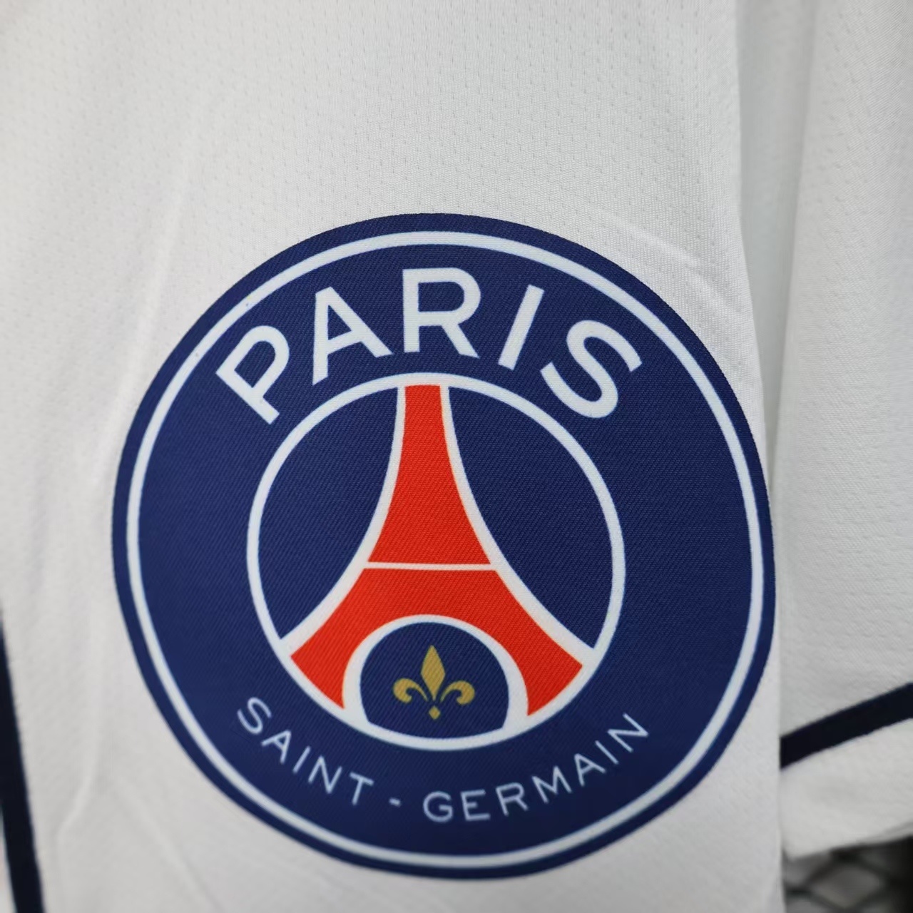 2025/2026 Paris Saint-Germain Baseball Short Sleeve white football Jersey (Fan) 