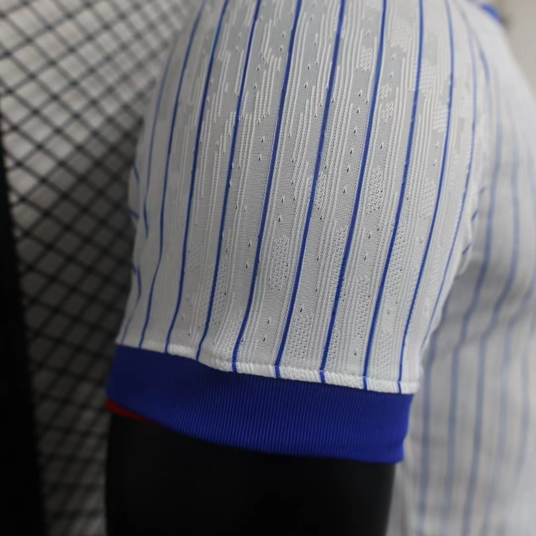 2024-2025 France Away Short-Sleeve Soccer Jersey ( Player )