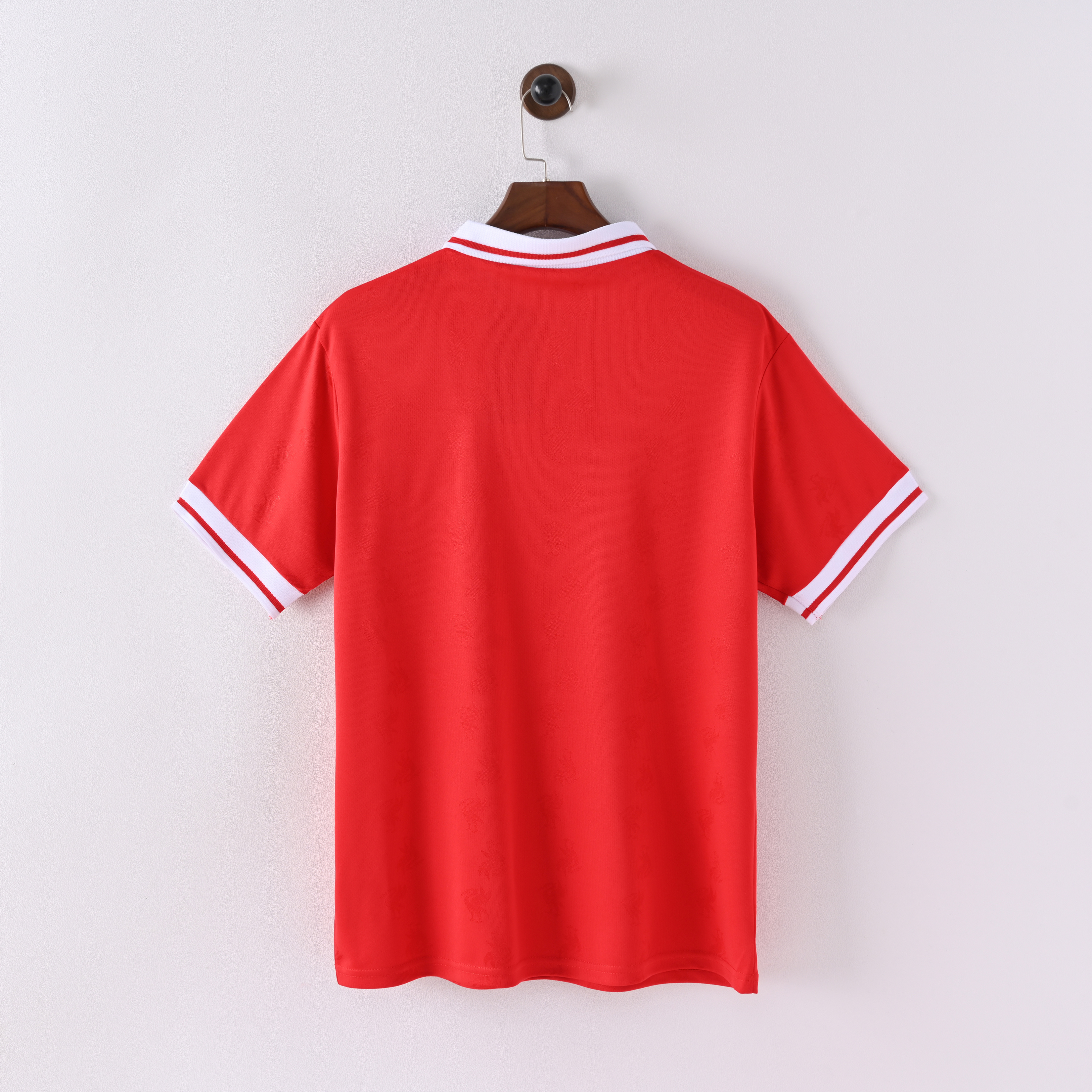 1996-1997 Liverpool Home Short-Sleeve Football Jersey (Fan)