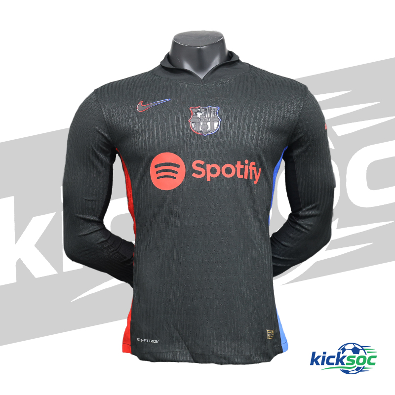 2024-2025 Barcelona Away Long-sleeve jersey (player-version) 