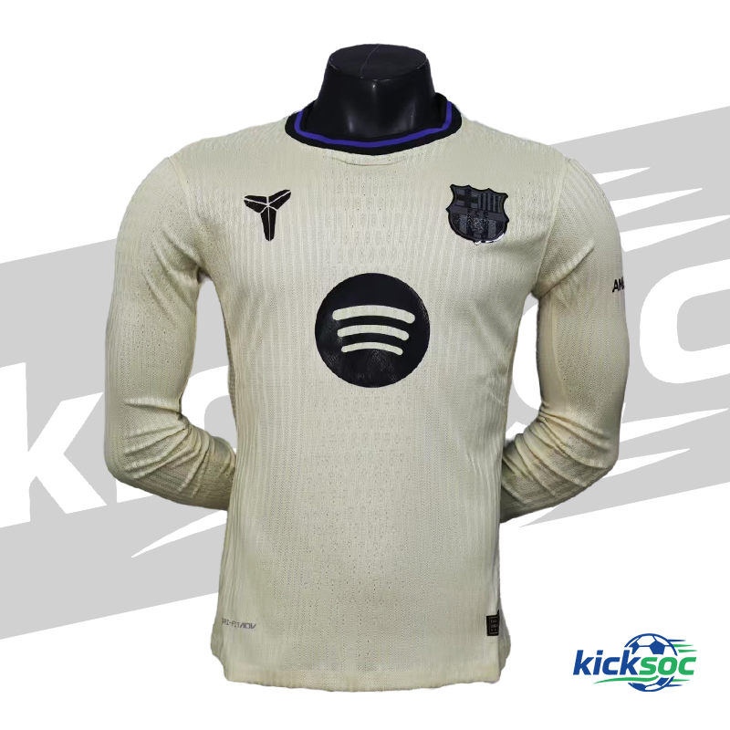 2025/2026 Barcelona Away Long-sleeve jersey ( player )