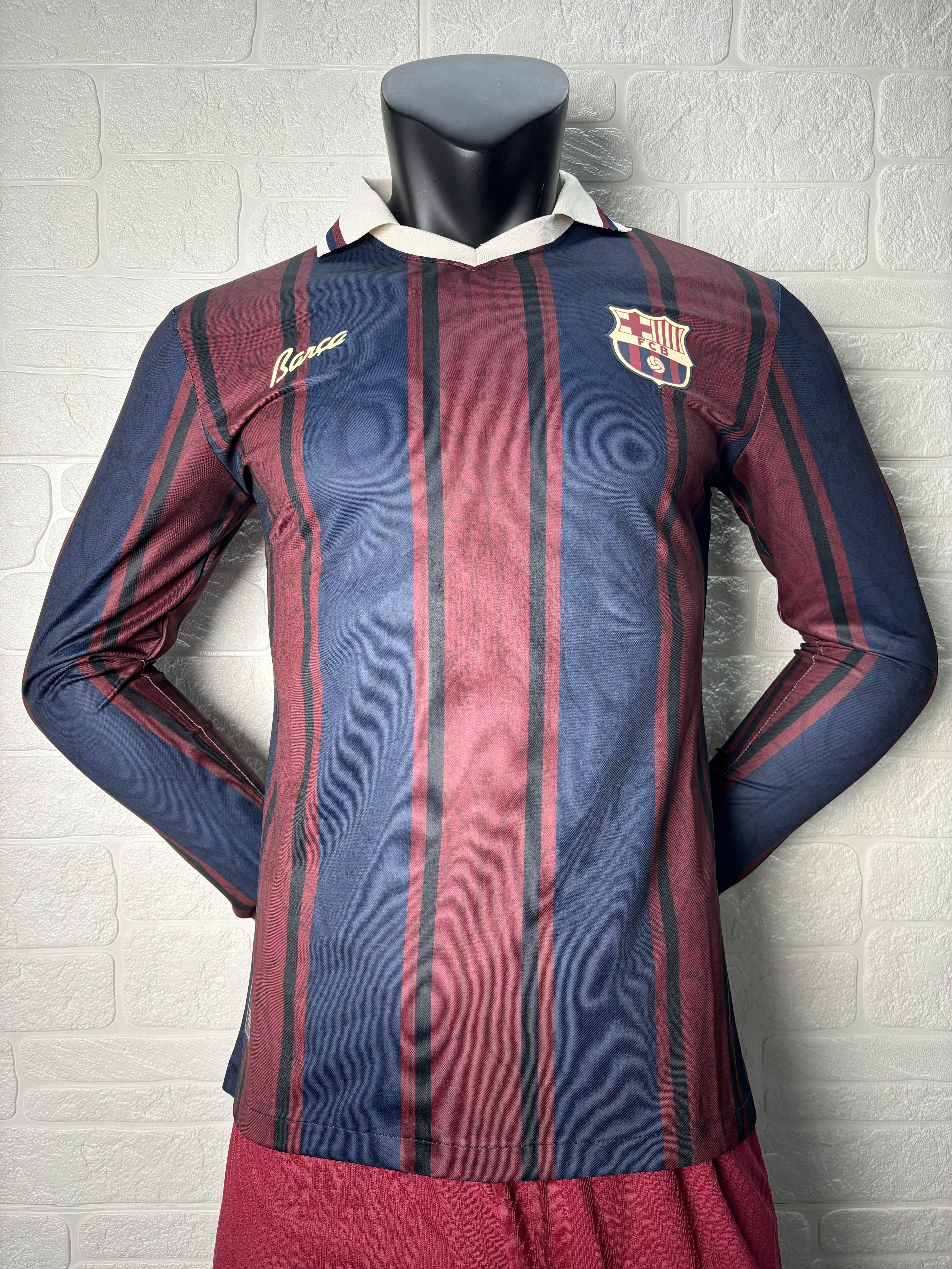 2025/2026 Barcelona 125th Anniversary Edition Long Sleeve Jersey ( player )
