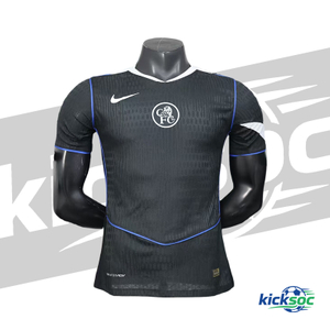 Chelsea-(2025-2026)Second-Away-Football-Quick-Dry-Short-Sleeve-Jersey【player-version】