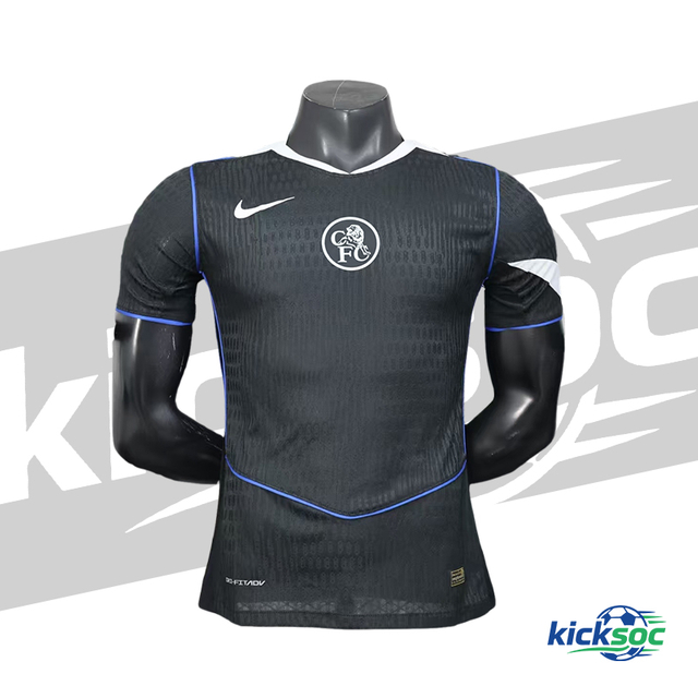 Chelsea-(2025-2026)Second-Away-Football-Quick-Dry-Short-Sleeve-Jersey【player-version】