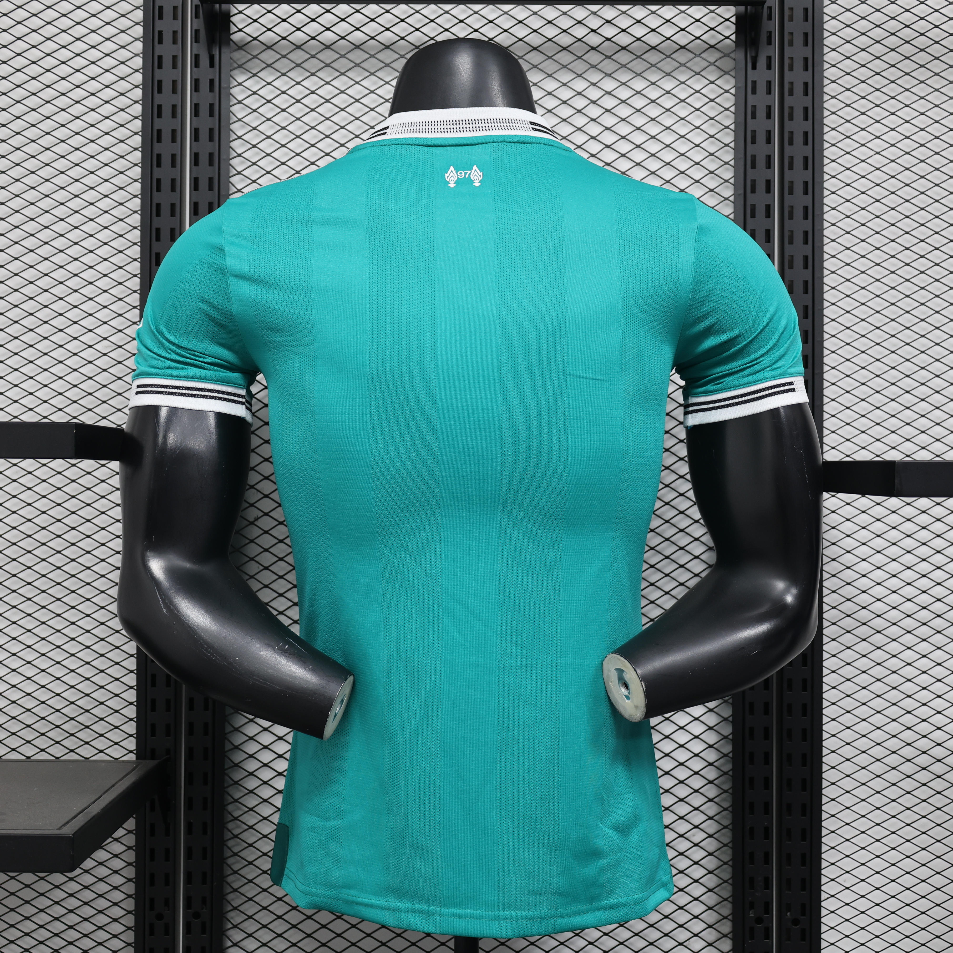 2025-2026 Liverpool season away green short-sleeve jersey (player-version)