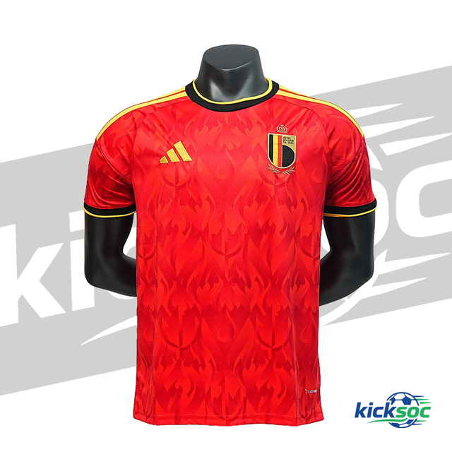 2025/2026 Belgium Home Quick-Dry Short-Sleeve National Team Jersey ( Player )