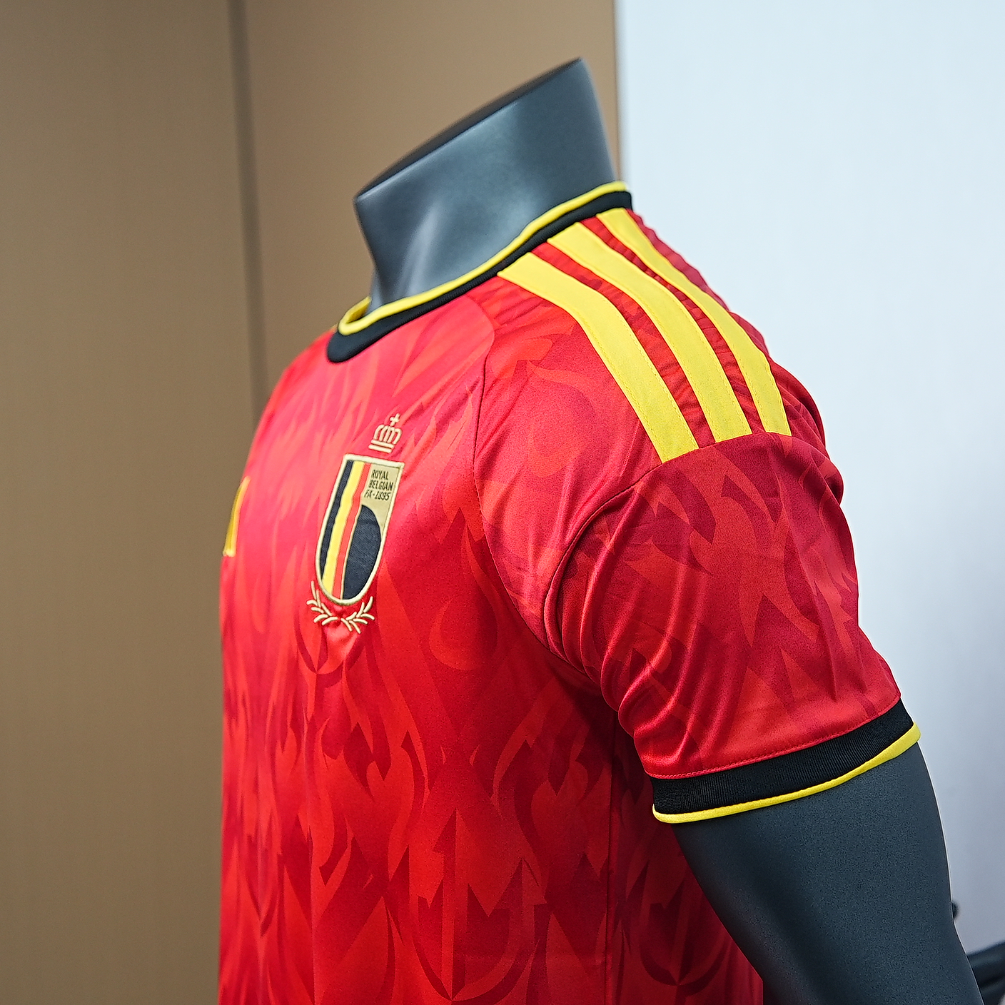 2025/2026 Belgium Home Quick-Dry Short-Sleeve National Team Jersey ( Player )