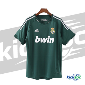 2012/2013 Real Madrid Away Green Short-Sleeve Shirt ( Fan ) 