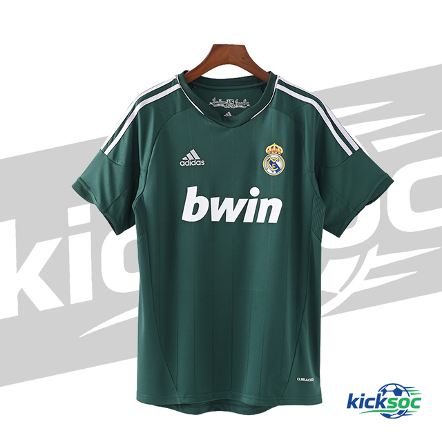 2012/2013 Real Madrid Away Green Short-Sleeve Shirt ( Fan ) 