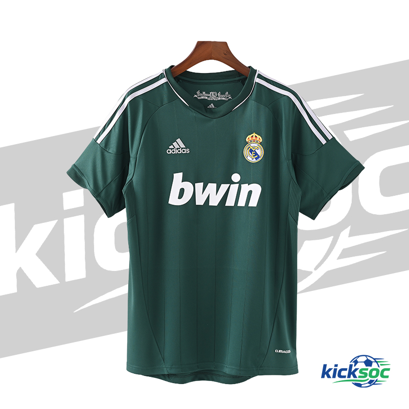 2012/2013 Real Madrid Away Green Short-Sleeve Shirt ( Fan ) 