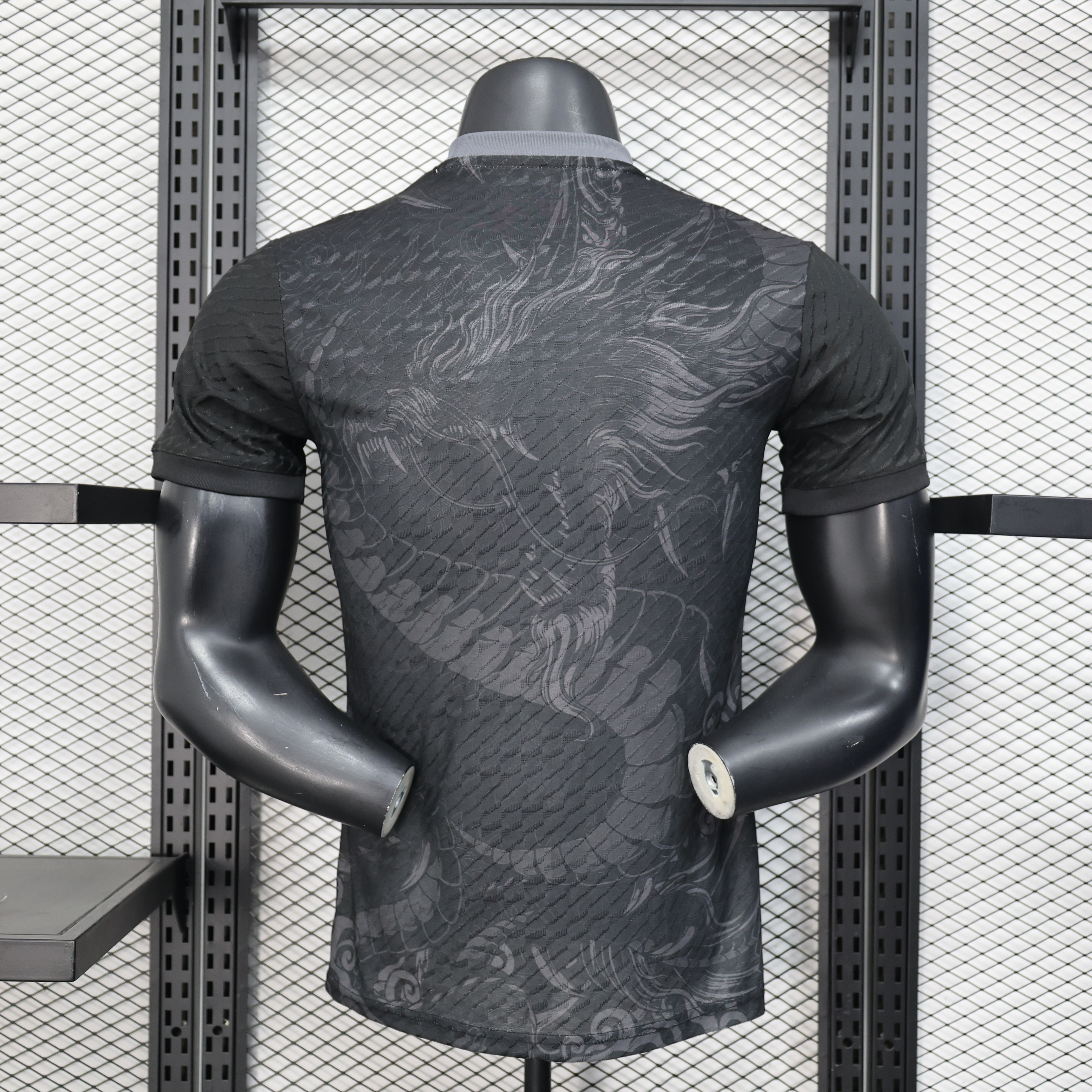 2025/2026 Real Madrid Black Dragon Special Edition Short-Sleeve Jersey ( Player )