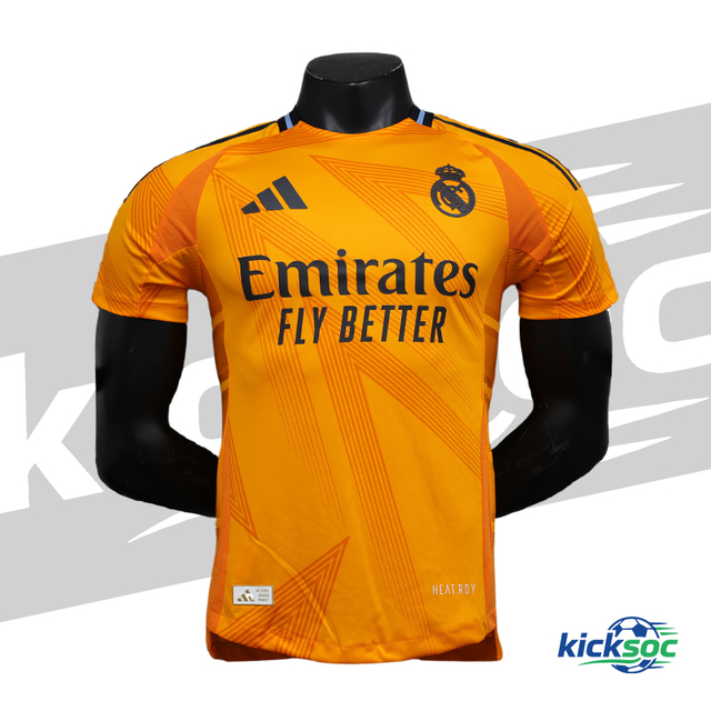 2024/2025 Real Madrid Away yellow short Jersey ( Player )