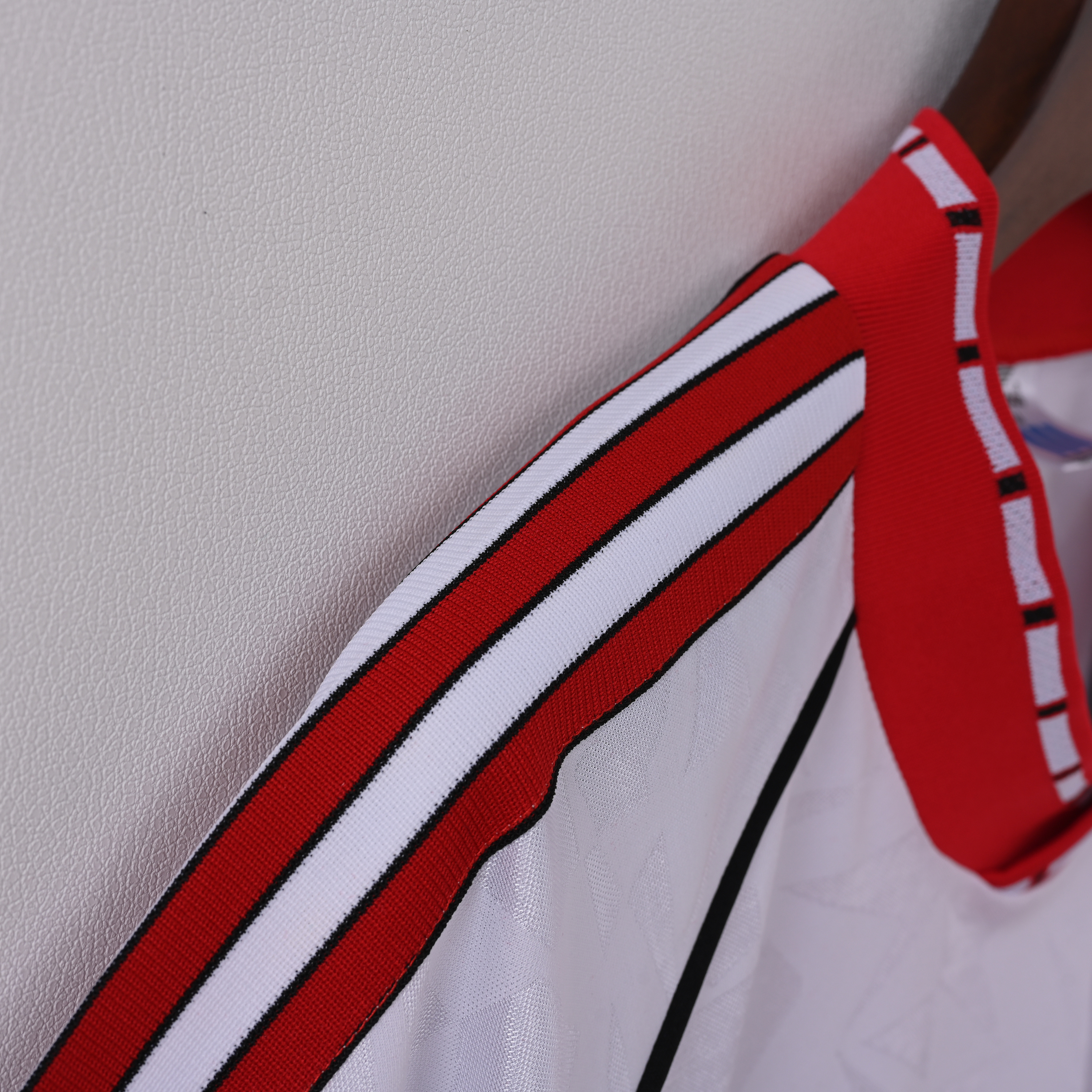 1990/1991 Manchester United Away Short-Sleeve Retro White Jersey ( Fan ) 