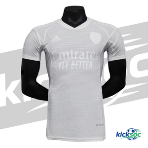 2024-2025 Arsenal Training Shirt White Short-Sleeve Football Jersey (Player) 