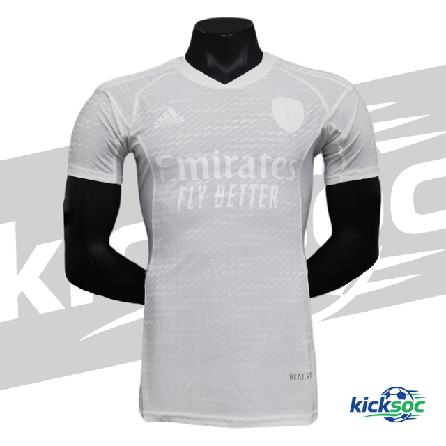 2024-2025 Arsenal Training Shirt White Short-Sleeve Football Jersey (Player) 