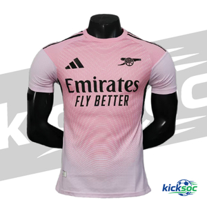 2025-2026 Arsenal Special Edition Pink Short-Sleeve Jersey (Player)