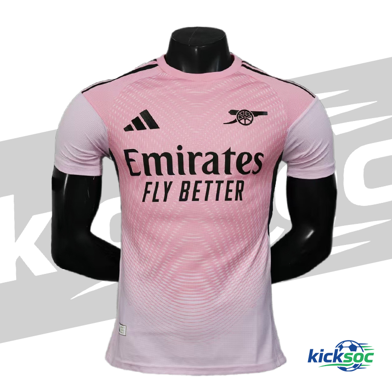 2025-2026 Arsenal Special Edition Pink Short-Sleeve Jersey (Player)