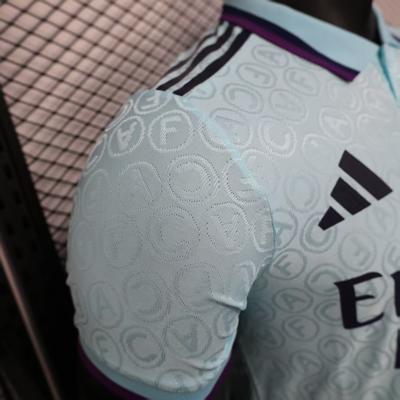 2025-2026 Arsenal Special Edition Light Blue Polo Short-Sleeve Football Jersey (Player) 