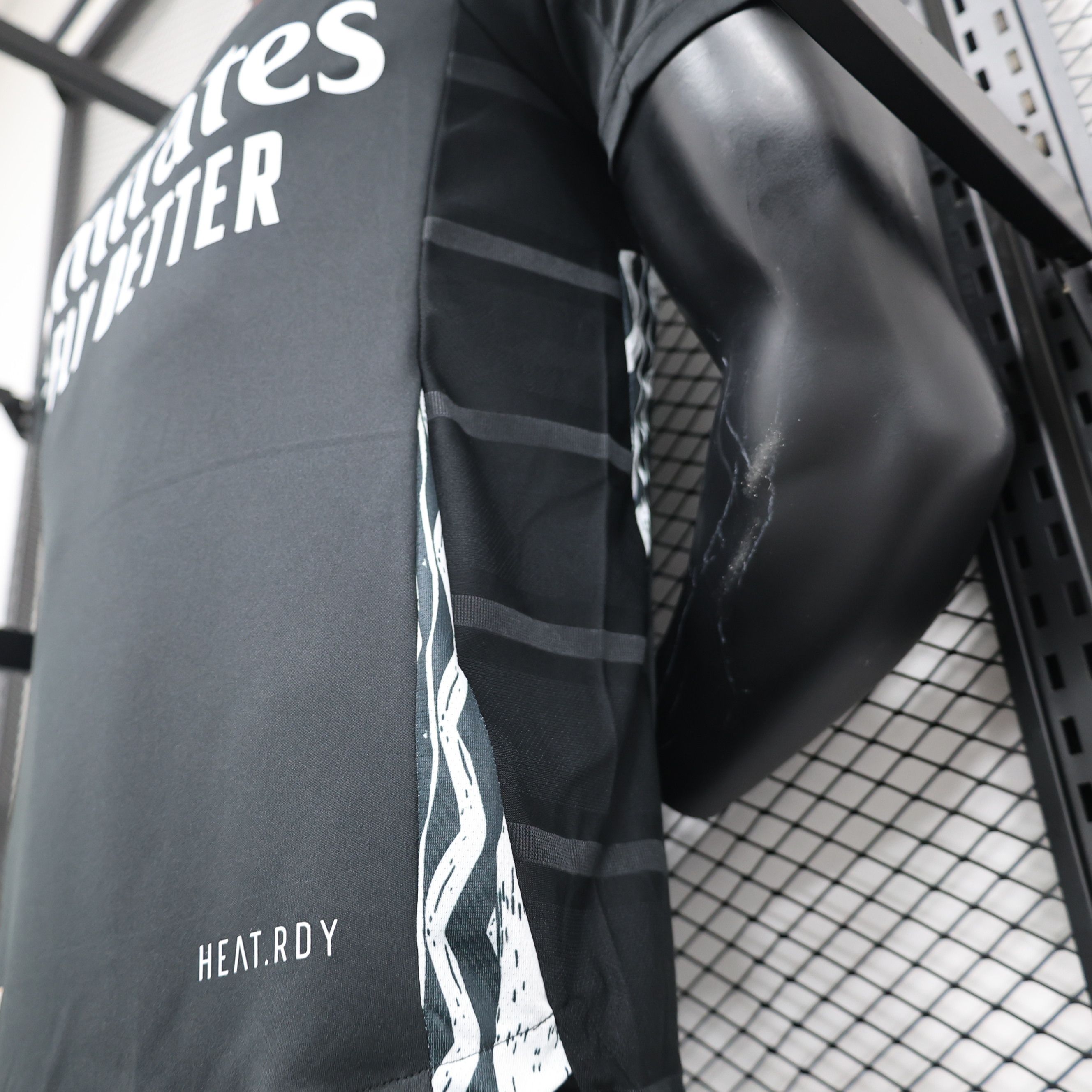 2024-2025 Arsenal Away Black short-Sleeve Jersey (Player) 