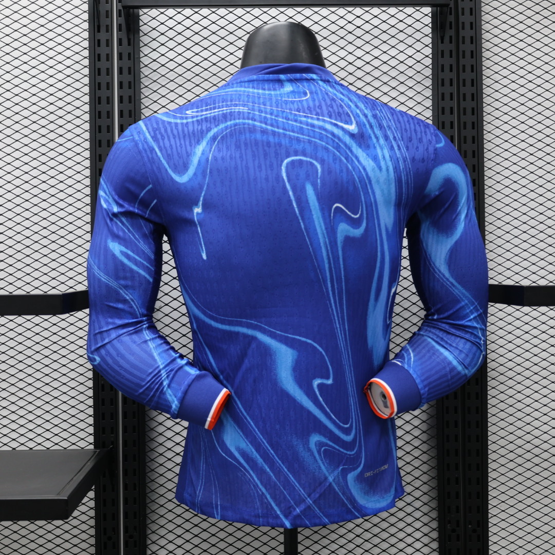 2024/2025 Chelsea Home Long-Sleeve Soccer Jersey ( Player ) 