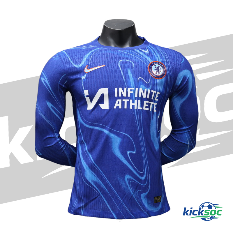 2024/2025 Chelsea Home Long-Sleeve Soccer Jersey ( Player ) 