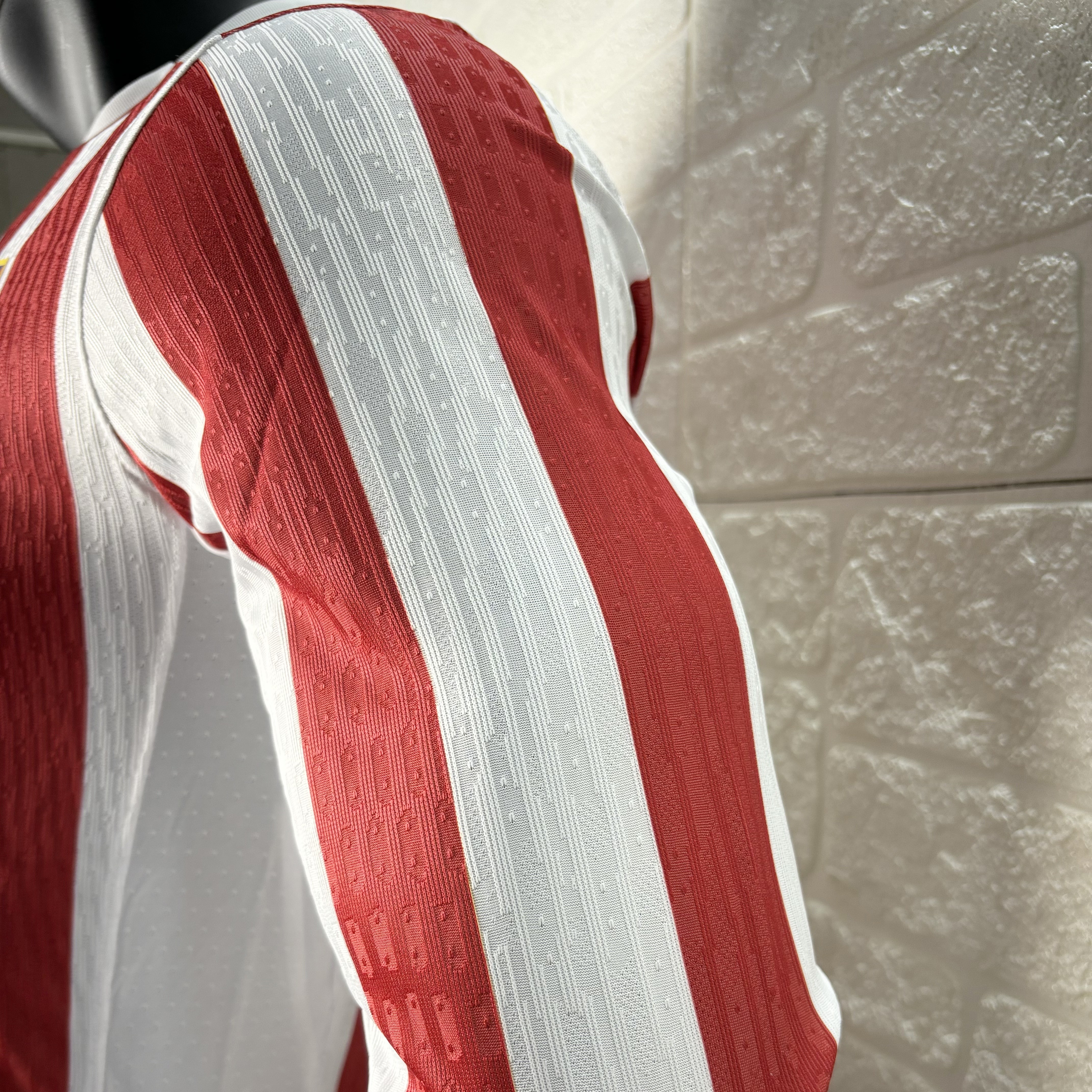 2025-2026 Atletico Madrid Home Long-Sleeve Football Jersey ( Player )