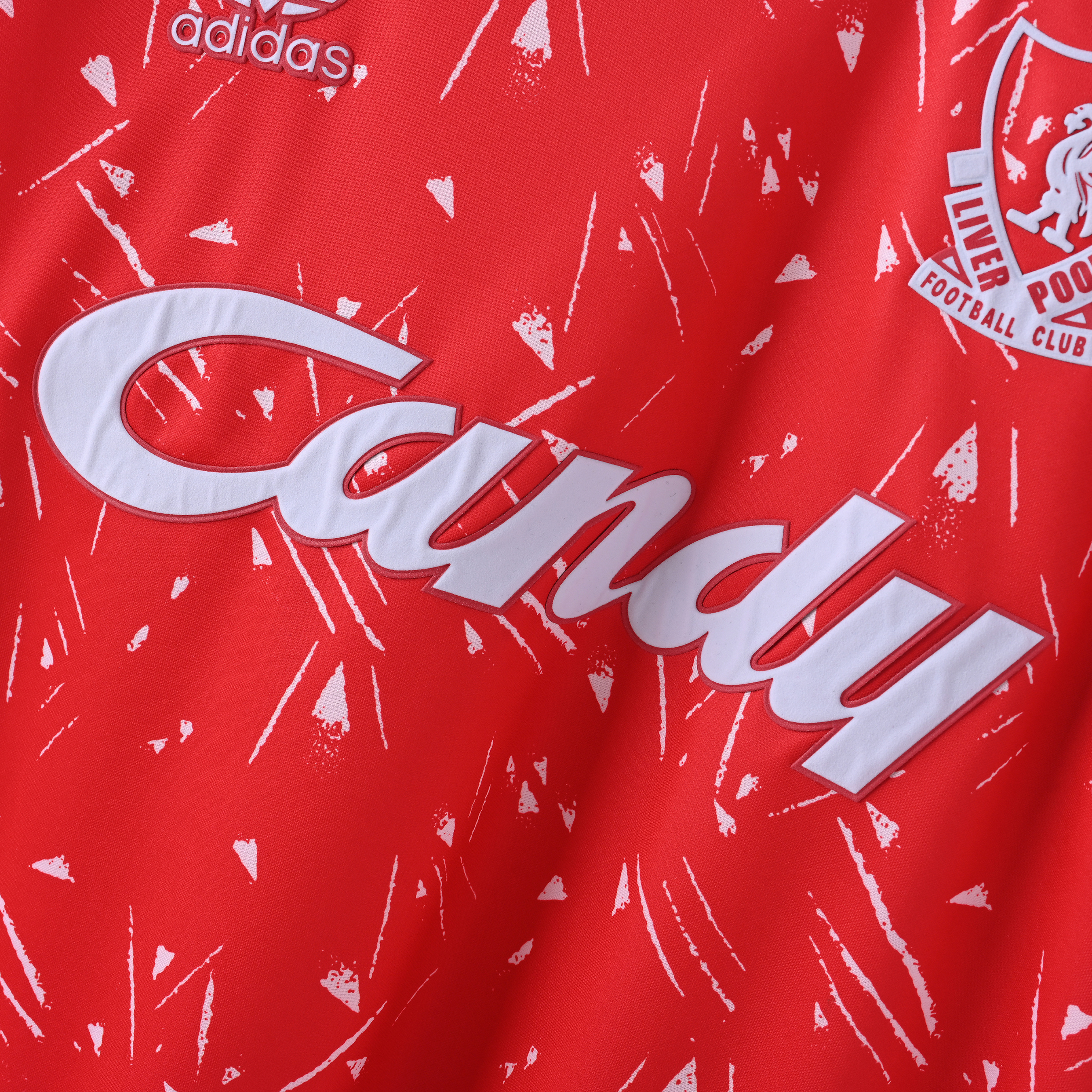 1989/1991 Liverpool Short-Sleeve Football Jersey Retro Style (Fan)