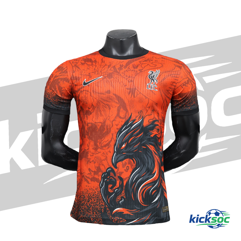 2025-2026 Liverpool Short-Sleeve Football Jersey Orange Special Edition (Player) 