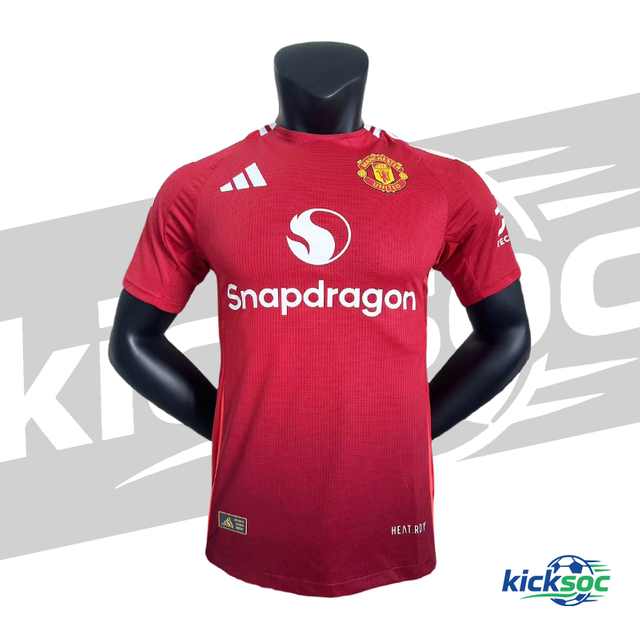 24-25 Manchester United Home Short-Sleeve Jersey【player-edition】