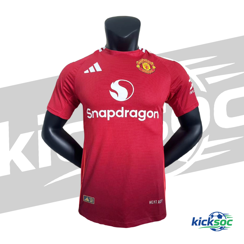 24-25 Manchester United Home Short-Sleeve Jersey【player-edition】
